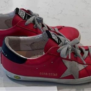 Kids Golden Goose Superstar Shoes